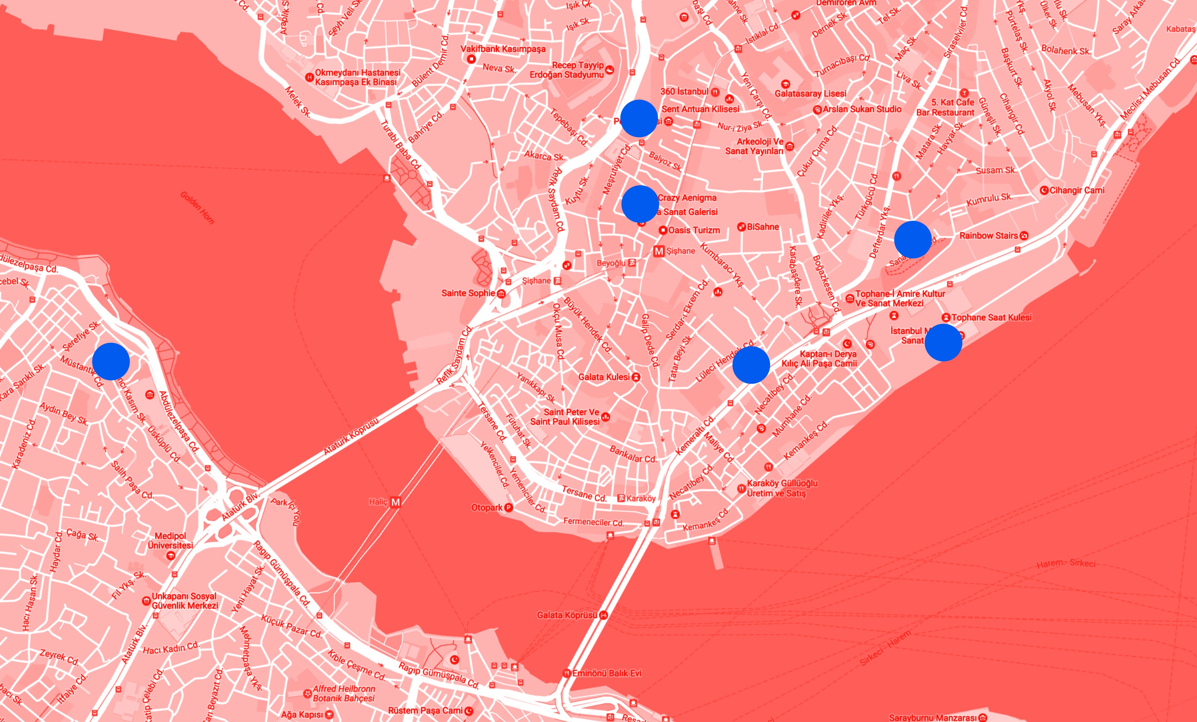 ۱۵th-Istanbul-Biennial-Venue-Map