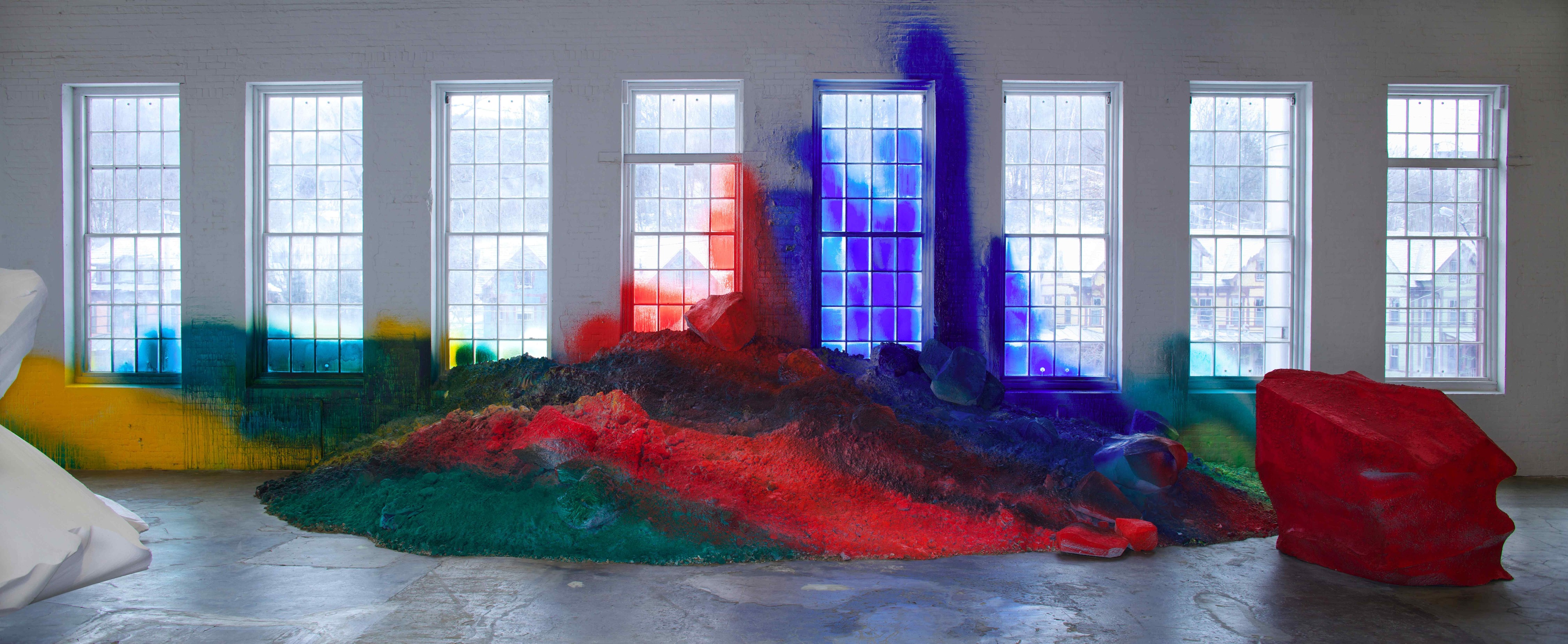 اثر کاتارینا گروز در Mass Moca Morth Adams