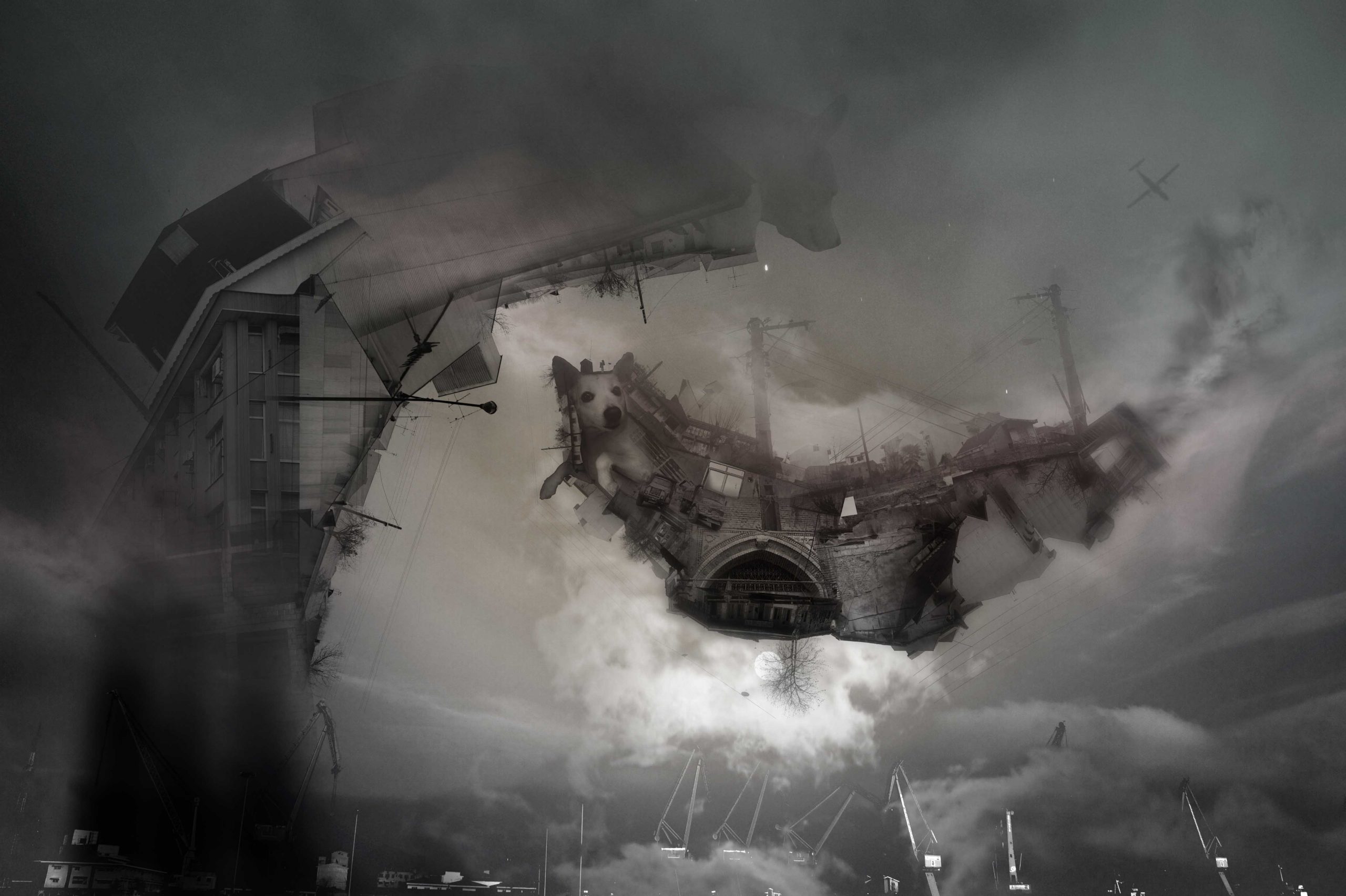 پرسه های وارونه – نمایشگاه الهیار نجفی گالری آران (مینا فشنگچی)