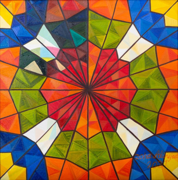 “دنیای من” نمایشگاه انفرادی نقاشی ضحی علینژاد